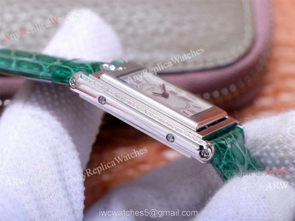 Swiss Grade Cartier Tank Basculante Lady Wrist Cabriolet Watch