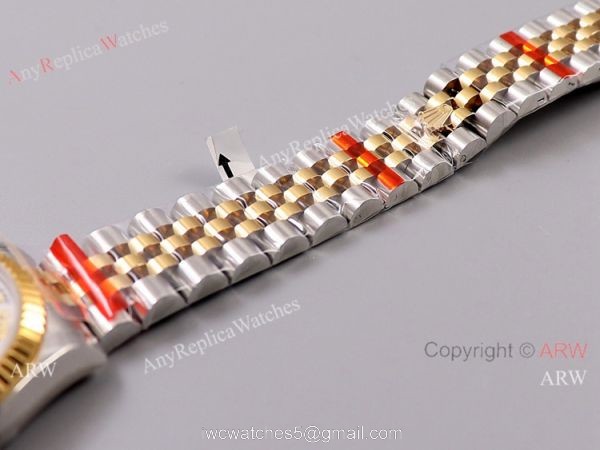 (TW) Swiss Copy Rolex Oyster Perpetual Datejust Watch White MOP Face 31mm
