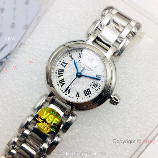 (VS) 2019 Replica Longines PrimaLuna Watch Stainless Steel New Dial