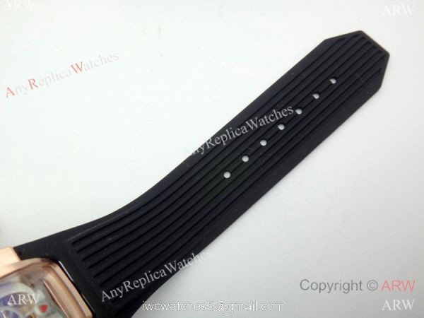 AAA Replica Hublot MP-09 Tourbillon Bi-Axis 49mm Watch Rose Gold Quartz Movement