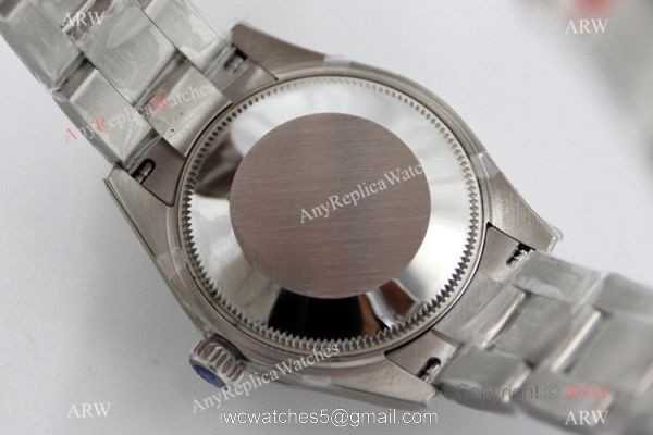 EW Factory 31mm Swiss Replica Rolex Oyster Perpetual Tif-fa-ny blue Dial Watch