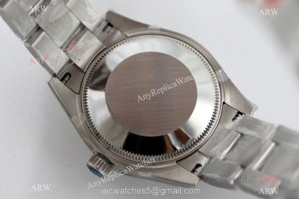 EW Factory 31mm Swiss Grade Replica Rolex Oyster Perpetual Watch Stainless Steel Red Dial