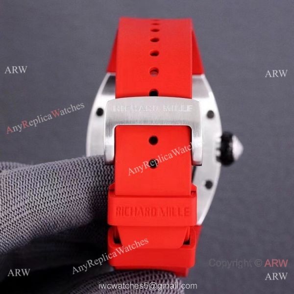 Swiss Quality Richard Mille Goat Mask Stainless Steel Diamond Watches AAA Replicas
