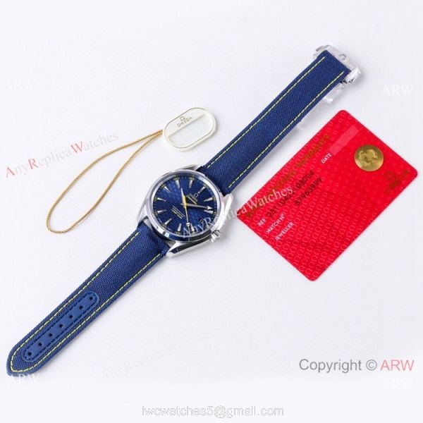 VSF Omega Seamaster 15007 Gauss Blue Dial Watch 8500 Movement