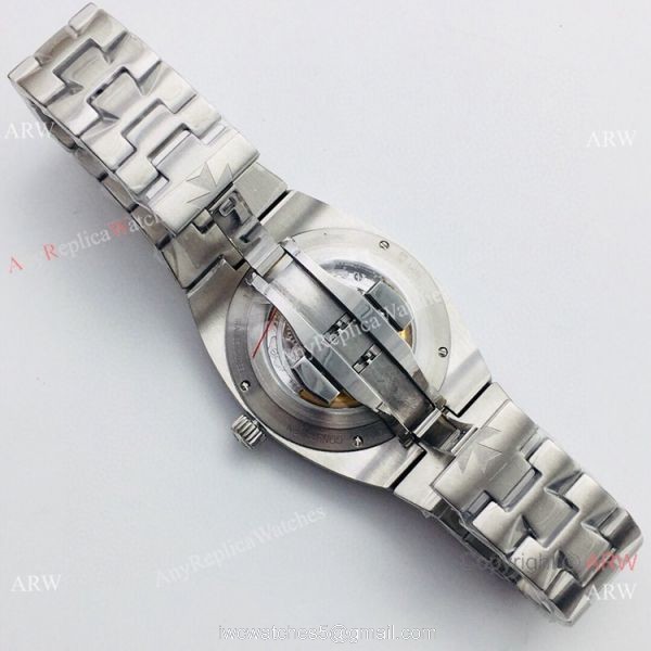 GB Vacheron Constantin Overseas Perpetual Calendar Men Watch SS Silver Dial