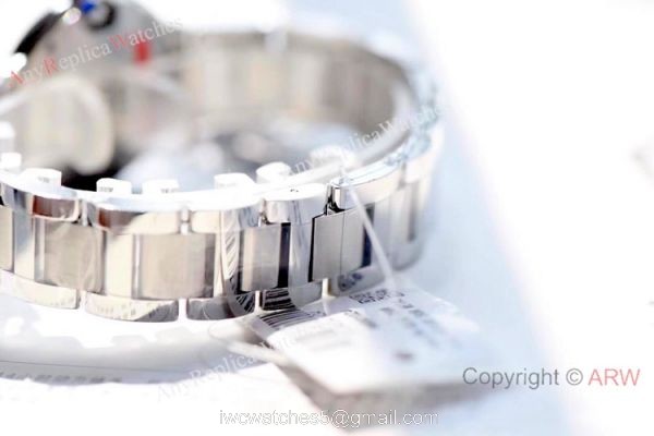 Swiss Replica Cartier Ballon Bleu Stainless Steel 28mm Watch V6 Factory