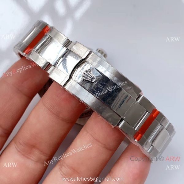 Noob Factory ETA2836 Rolex Milgauss Blue Replica Watch Stainless Steel Case