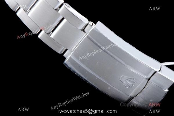 Swiss Replica Rolex Oyster Perpetual SS Gray Dial Watch Rolex ?r 904L Swiss 2836 Movement