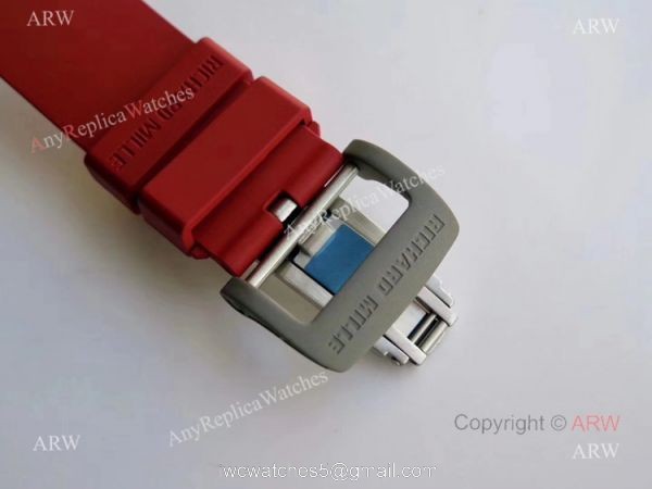 KV Factory Best Replica Swiss Richard Mille Carbon Fiber Skeleton Watches RM055