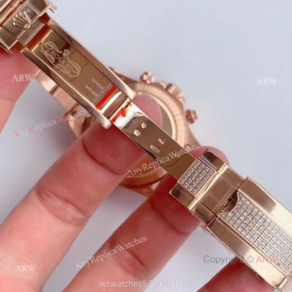 JH Factroy New Rolex Iced Out Diamond Watch Rolex Rainbow Daytona Everose Swiss Made