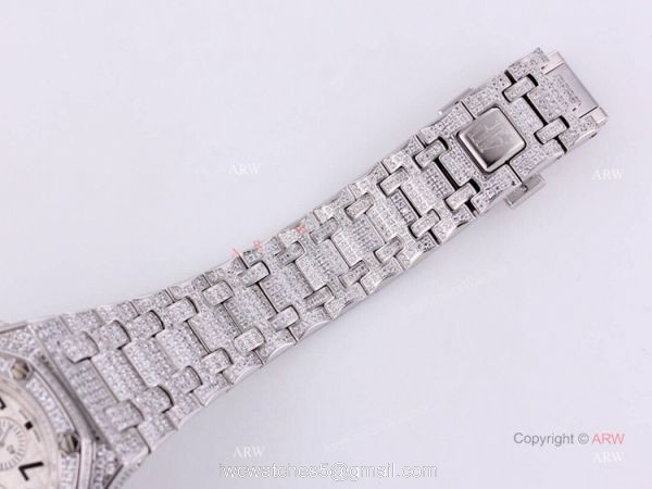 High Quality Audemars Piguet Ice Royal Oak Blue Dial Replica Watches