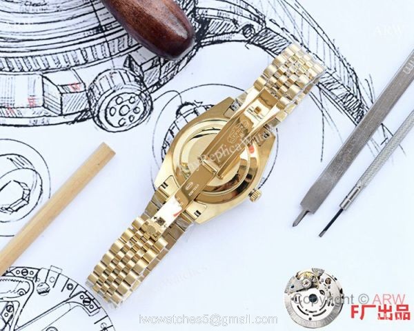 NEW UPGRADED Rolex Datejust 41mm Watches Gold Jubilee Diamond Bezel