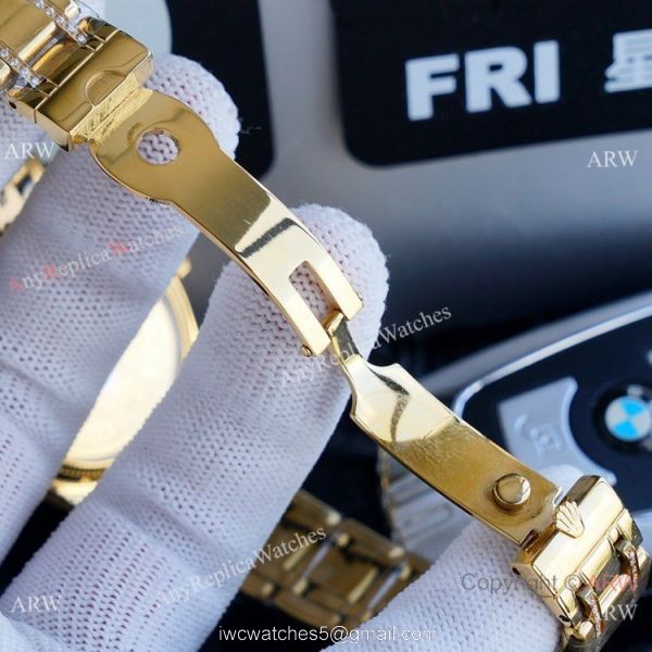 Replica Rolex Datejust Masterpiece Gold Diamond Watches 34mm