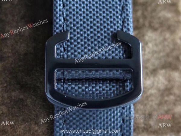 TW Factory Faux Cartier Ballon Bleu 42mm All Black Watch With Red Markers