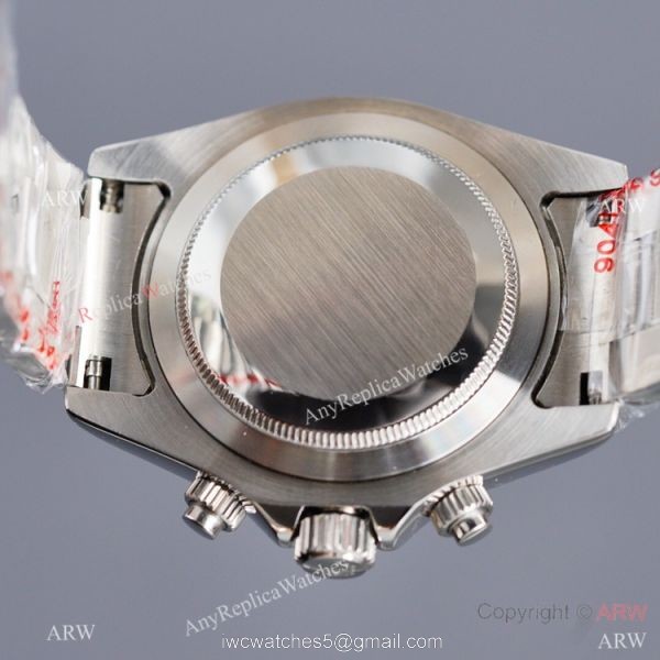 Swiss Quality Copy Rolex Comograph Daytona 40 Watch Ceramic Bezel Rhodium Grey Dial
