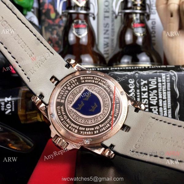 Copy Roger Dubuis Excalibur Knights Of The Round Table II watch Rose Gold