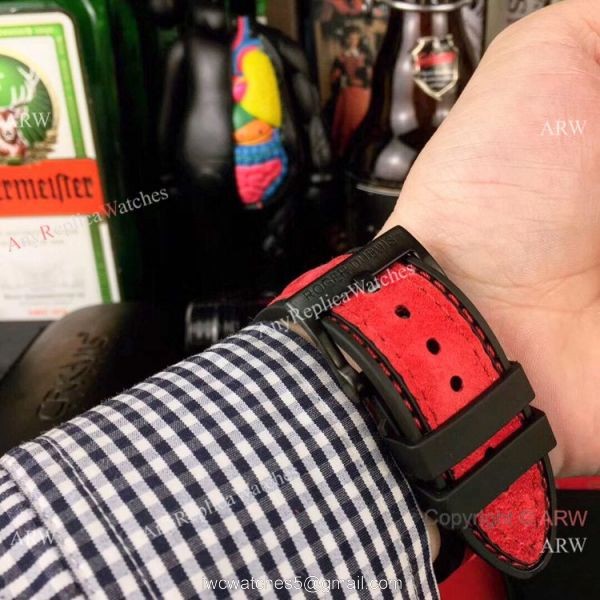 New Roger Dubuis Excalibur Spider Pirelli Watches Black DLC Case