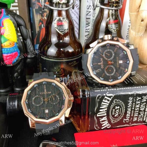 Replica Admirals Cup AC-One Corum Watch Rose Gold Chronograph