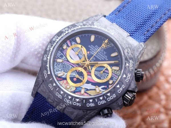 JH Factory New Carbon Fiber Rolex Daytona Swiss 7750 Automatic Replica Watches