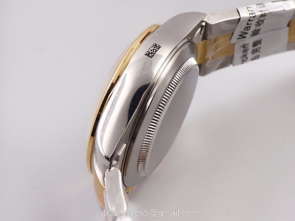 New Two Tone Daytona Rolex Replica Watches Mother Of Pearl Diamond Dial