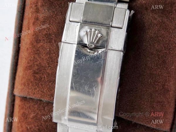 VR Factory New Rolex Yacht Master ii White Face Stainless Steel Fake Watch