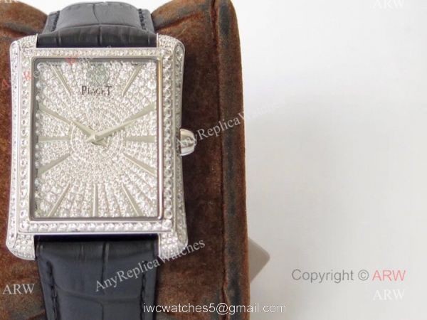 Piaget Emperador Full Diamond Mens Replica Watches