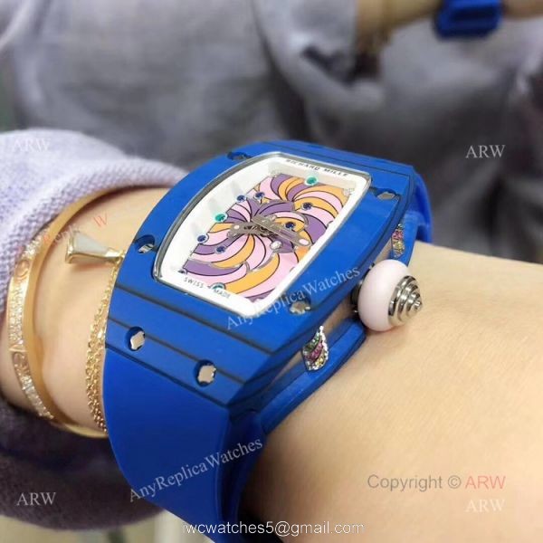 New Copy Richard Mille RM 07-03 Automatic Cupcake BonBon Collection Women Watch