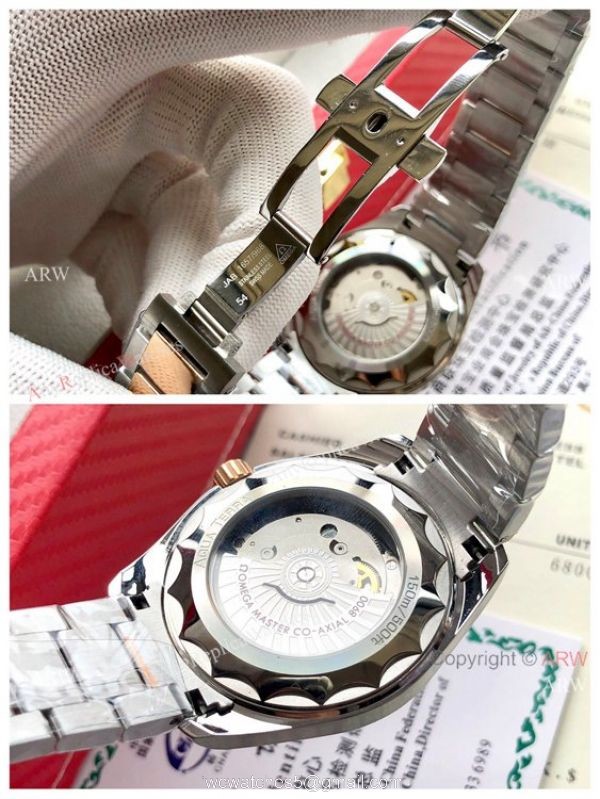 Omega Seamaster Aqua Terra 150 m 41mm Watches Two Tone Rose Gold