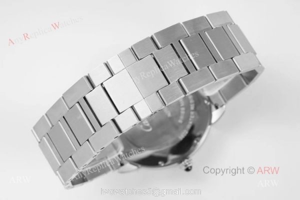 Best Copy MenS Cartier Watch Ronde De Cartier Stainless Steel Watch