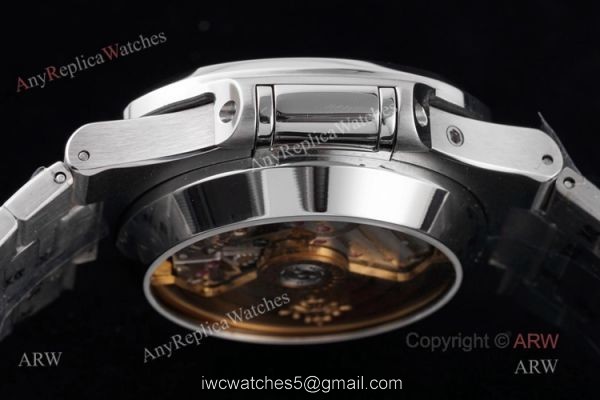 New Patek Philippe Nautilus Stainless Steel Black Dial Patek 5980 Swiss Copy Watch