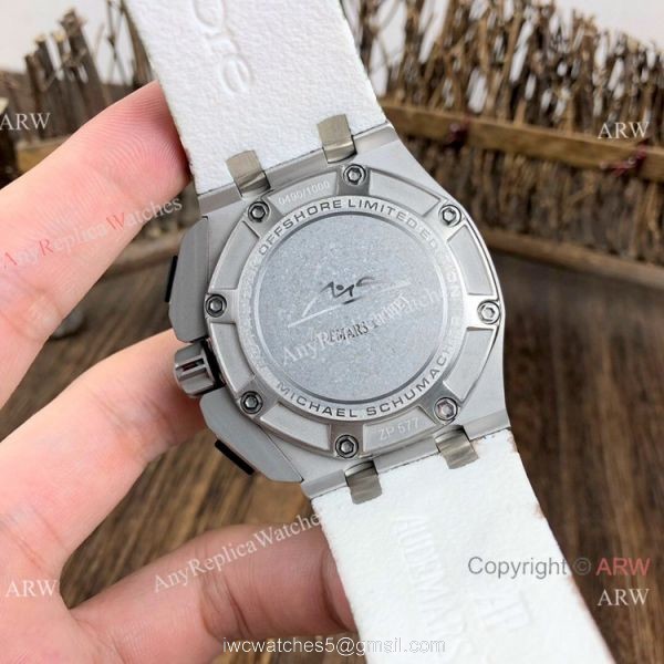 Copy Audemars Piguet Michael Schumacher Quartz Watches Green Bezel