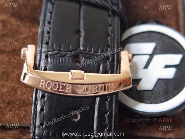 ZF Factory Roger Dubuis Knights Of The Round Table Replica Rose Gold Watch 45mm