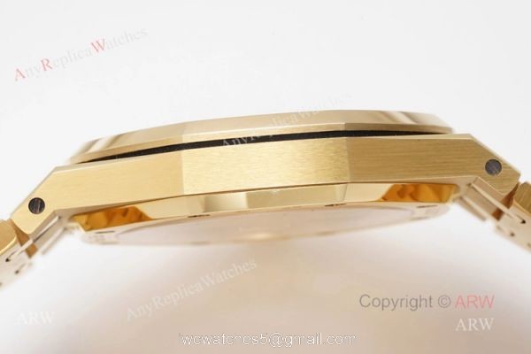 New 15202 Audemars Piguet Royal Oak All Gold Swiss Replica Watch 39mm