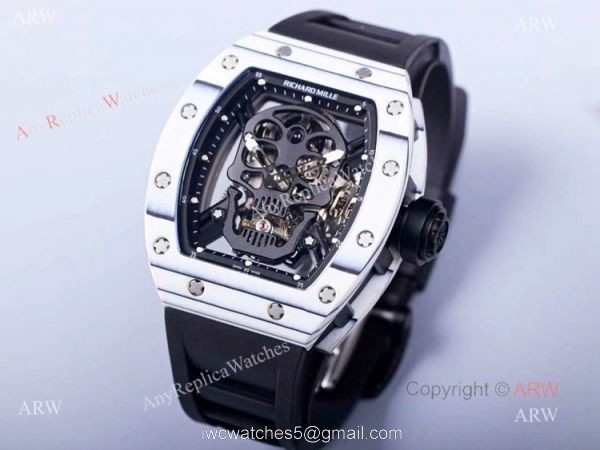 High Quality Replica Richard Mille Skull Watch RM 52-01