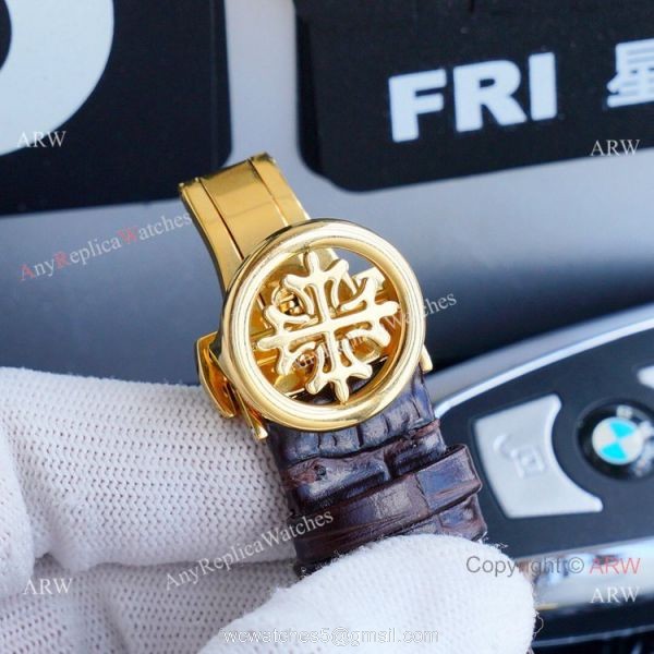 Swiss Grade Replica Patek Philippe Base 1000 Yellow Gold Watches