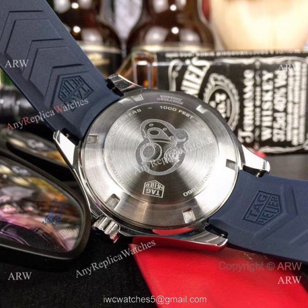 Knockoff Tag Heuer Aquaracer 300M Watch Bright Blue Dial