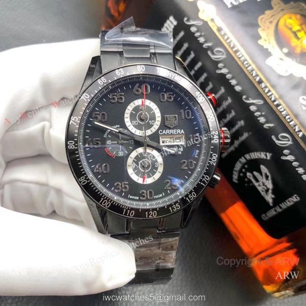 Buy Replica Tag Heuer Carrera Calibre 16 White Dial Watches 44mm