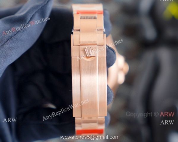 2020 New! Rolex Submariner Andrea Pirlo Rose Gold Skeleton Watch