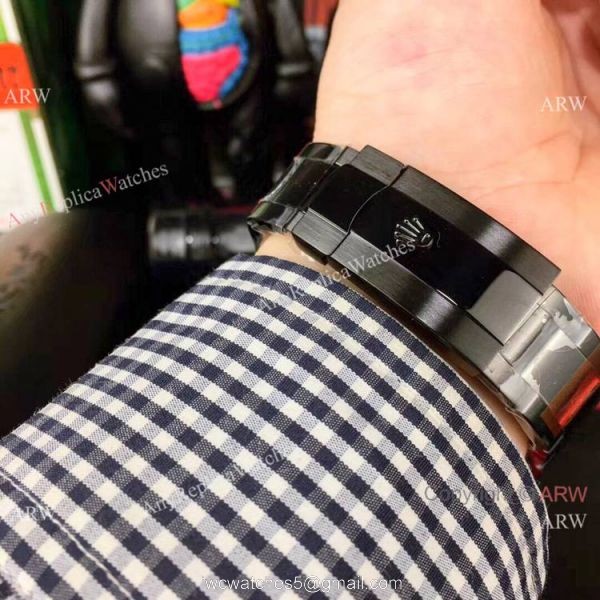 Best Replica Rolex Milgauss Carbon fiber Bezel Watch 40mm