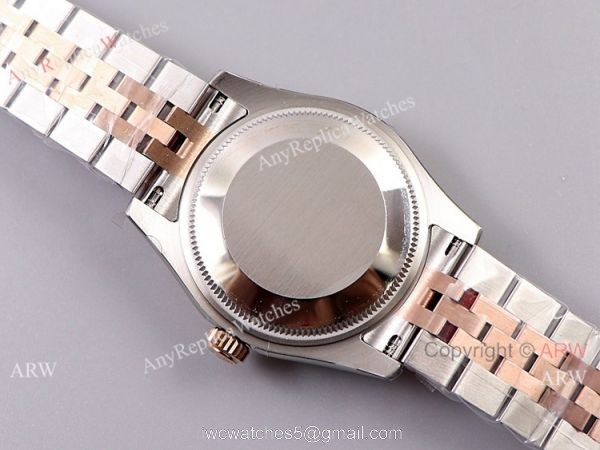 (TW) 11 Best Clone Rolex Datejust Chocolate Diamond Dial Watch 31mm Midsize