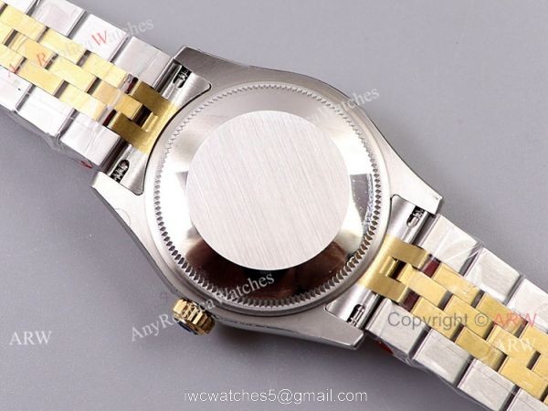 (TW) Swiss ETA2836 Rolex Datejust 31mm Watch 2-Tone Mother Of Pearl