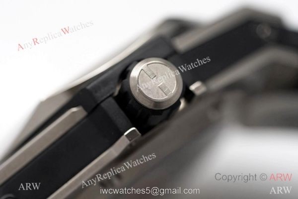 NEW! Swiss Replica Hublot Big Bang Sang Bleu Titanium Watch Black Face