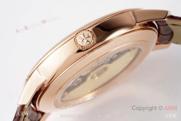 AI Factory Swiss Grade 1A Vacheron Constantin Patrimony Watch Rose Gold 40mm