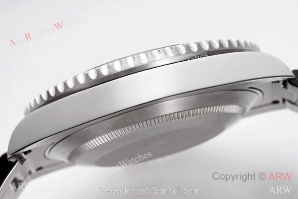 Super Clone Rolex Submariner Date Watch 1:1 VR SWISS 3135 904L Black Ceramic Black Dial