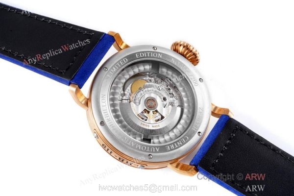 Swiss Replica Zenith Pilot Type 20 Extra Special Watch Bronze Case Blue Dial