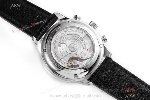New! Swiss IWC Chronograph Portugieser White Dial Watch IWC Schaffhausen
