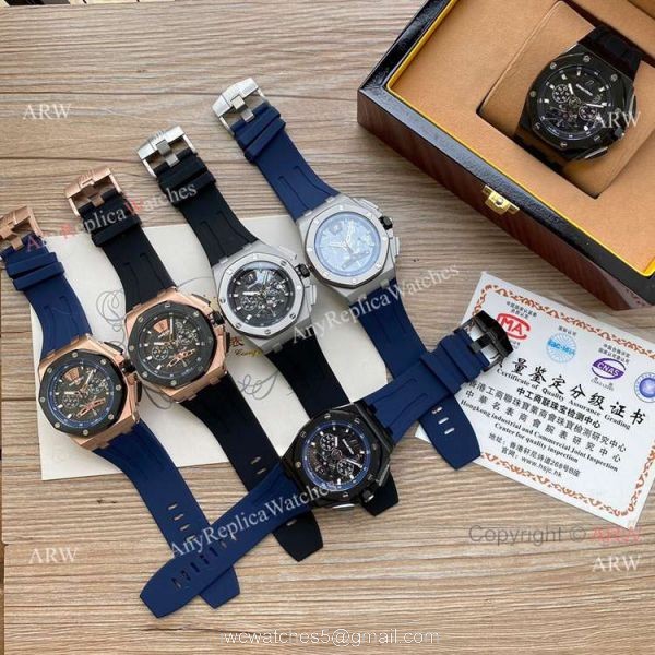 AAA Quality Audemars Piguet Royal Oak Skeleton Chronograph Watches