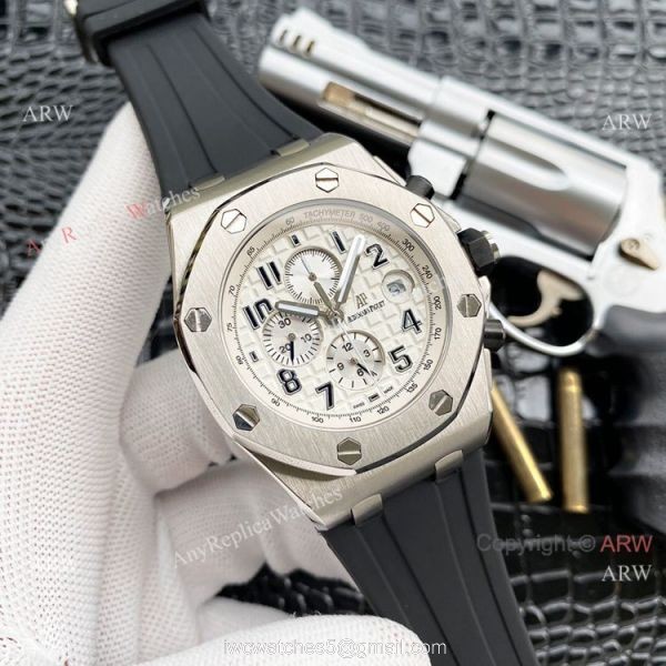 Audemars Piguet Royal Oak Offshore 26470 White Dial Best Replica Watches