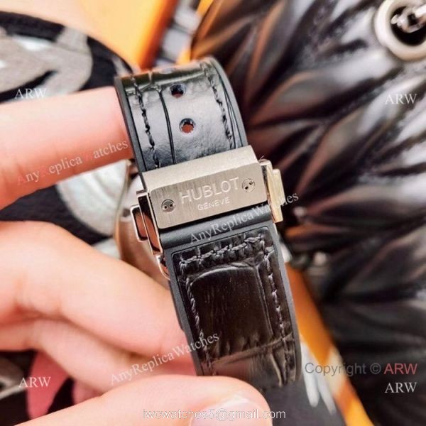 Replica Hublot Ice Big Bang Watches Gray Dial Men Size 41mm