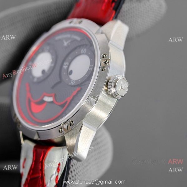 Swiss Grade Replica Konstantin Chaykin Joker Dracula Watches Black Steel